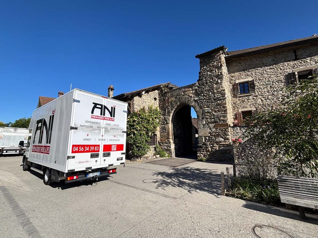 Camion de déménagement
